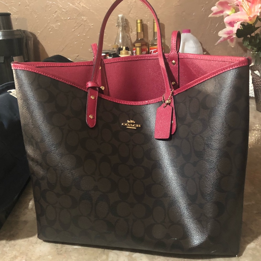 Coach Reversible tote